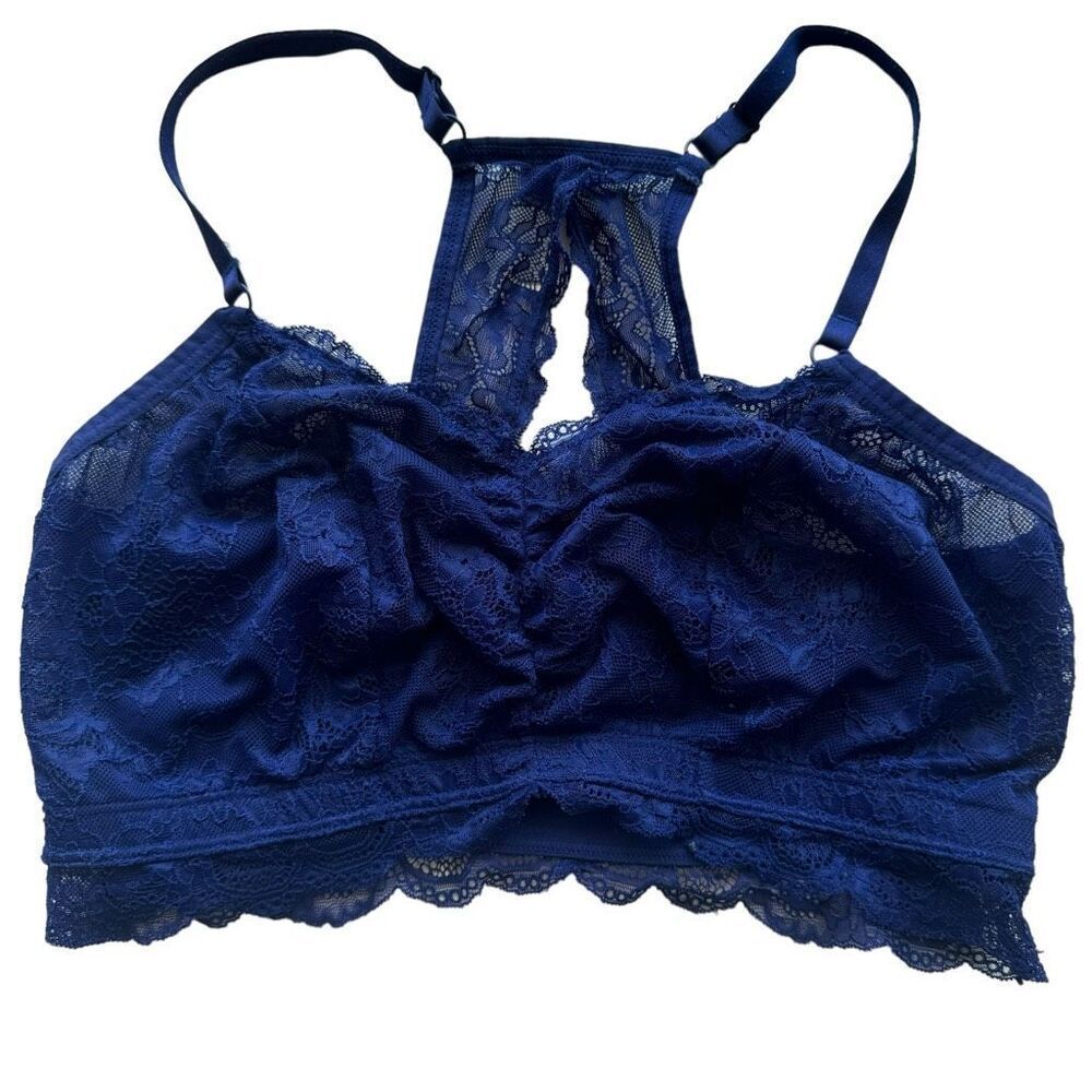 Torrid Royal Blue Curve Lace Bralette Women’s Size 0